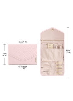 BAGSMART BAGSMART Light Pink Peri Folding Jewelry Organizer  - Image 5