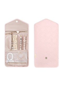 BAGSMART BAGSMART Light Pink Peri Folding Jewelry Organizer  - Image 4