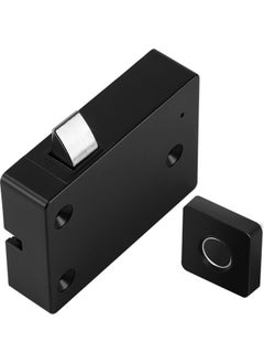 نيبمينينت قفل ذكي يعمل ببصمة الإصبع قابل لإعادة الشحن ومزود بمنفذ USB أسود  - Image 1