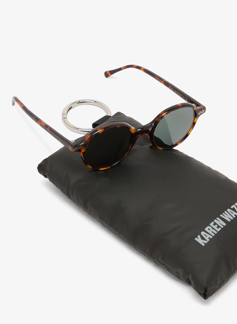 KAREN WAZEN  Round Sunglasses for Women | Best Price UAE