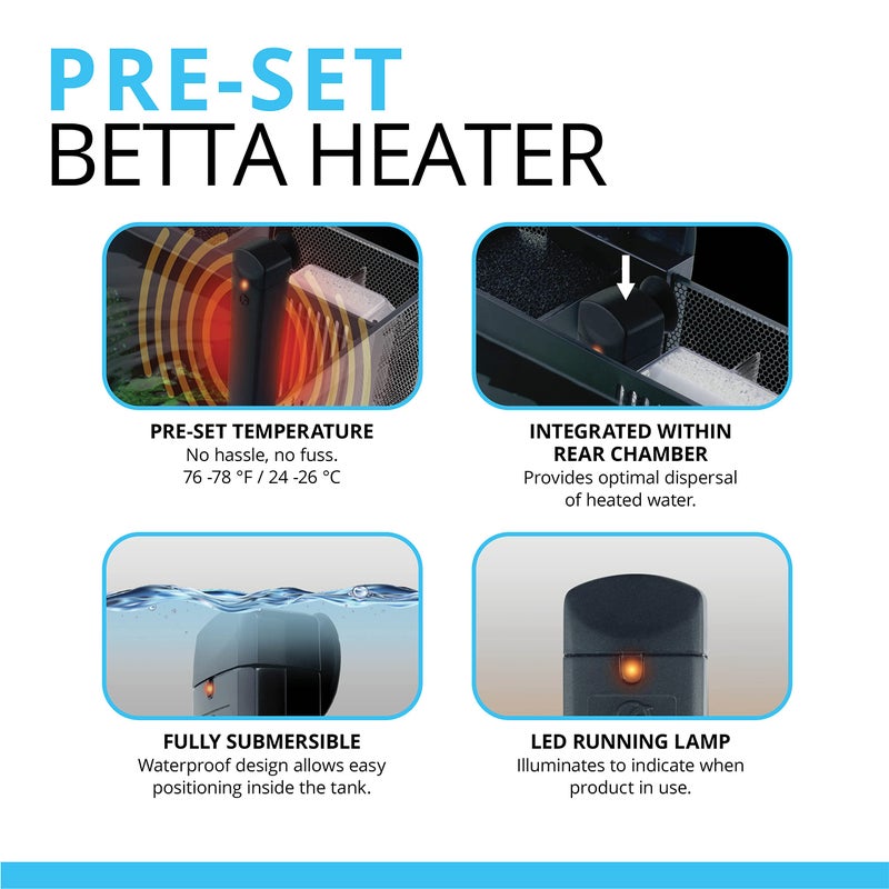 Fluval Betta Premium Aquarium Kit, 2.6 Gallon - Image 5