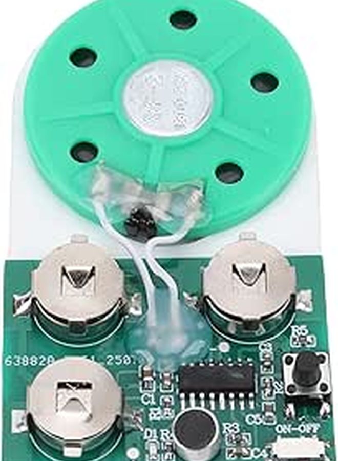 4 دقائق وحدة تسجيل صوتي مع مكبر صوت لبطاقات التهنئة DIY وإطارات الصور - Image 1