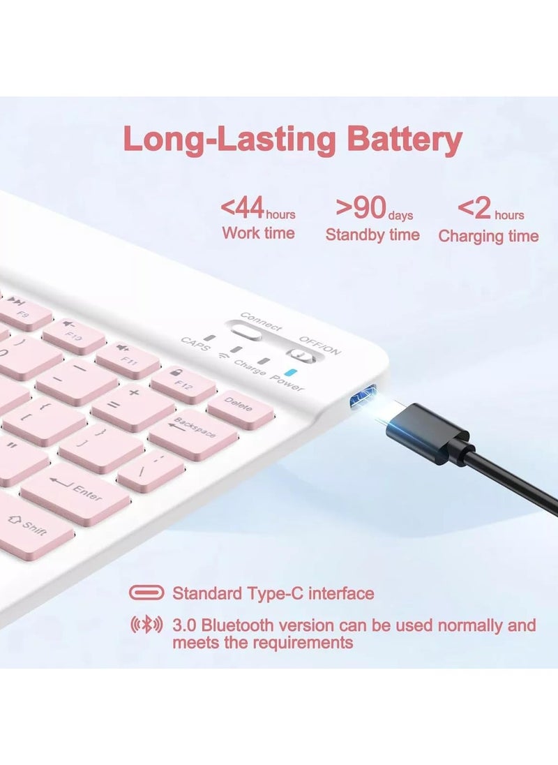 General Backlit Keyboard Case for iPad 11th Generation (A16) 11-inch (2025), Leather Case with Pen and Pen Holder, Detachable Wireless Bluetooth Touchpad Touchpad Keyboard  - Image 3