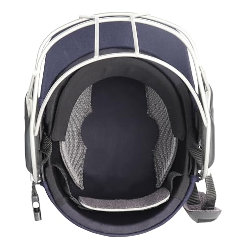 Shrey Master Class Air Titanium Cricket Helmet (Navy, M) - Image 4