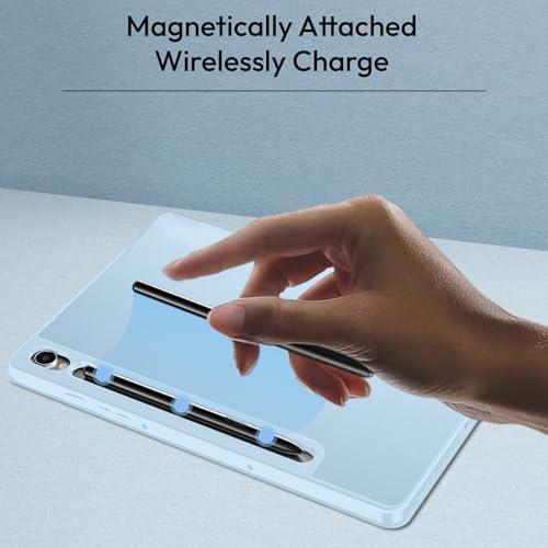 Robustrion Cover for Samsung Galaxy Tab S10 Lite 10.9" / Tab S9 FE/Tab S10 FE/Tab S9 11" with [S Pen Holder], Flip Case for Samsung Tab S10 Lite /S10/S9 FE Tablet Cover [Auto Sleep Wake] - Light Blue - Image 4
