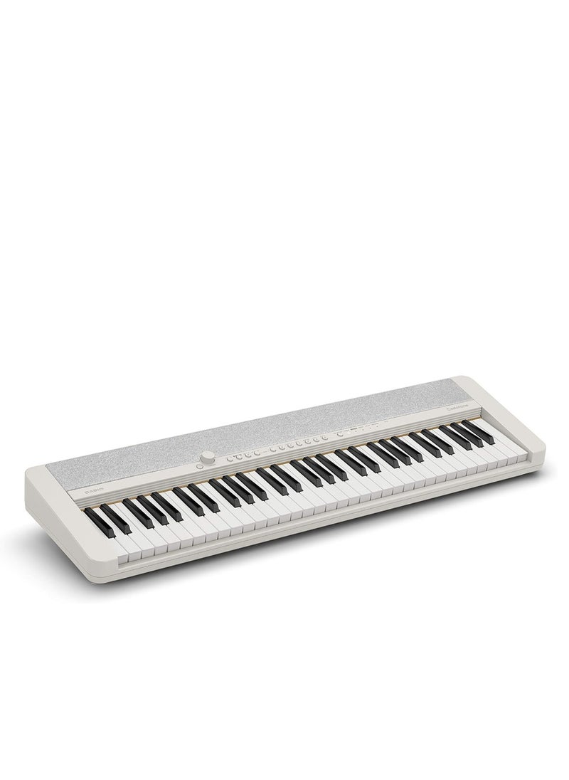 CASIO - CT-S1WE 61 Key Portable Keyboard - Image 1