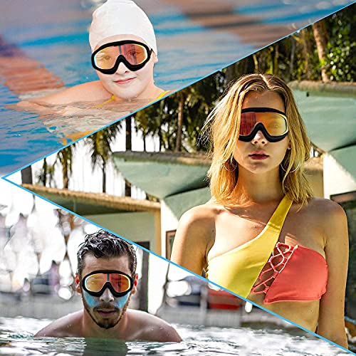 Clefairy UV Waterproof Anti Fog Swimwear Eyewear Swim Diving Water Glasses Adjustable Swimming Goggles Women Men Sports Eyewear - Image 3