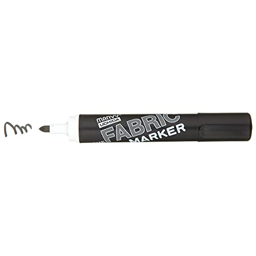 Uchida 622-C-1 Marvy Broad Point Fabric Marker, Black - Image 2
