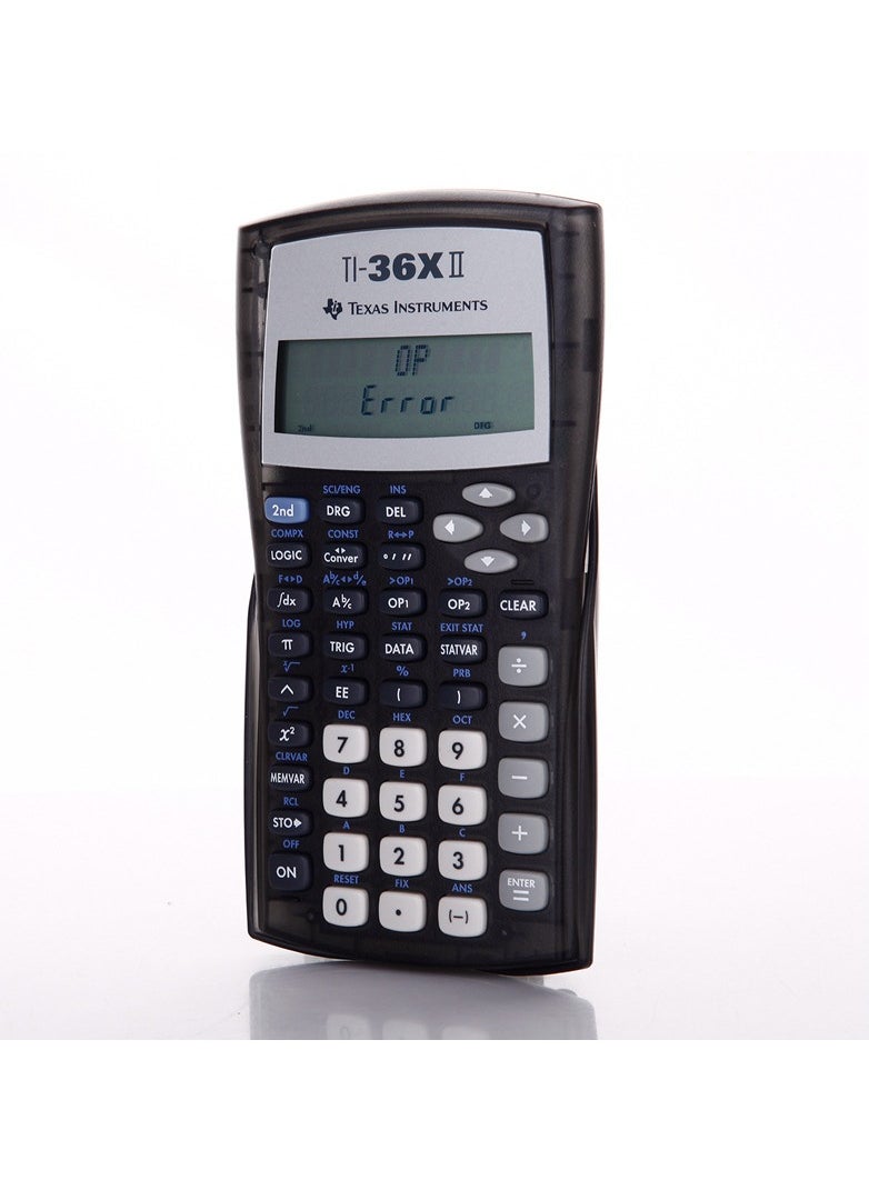 تاكساس إنسترومنتس - آلة حاسبة تكساس إنسترومنتس العلمية، أسود TI-36X II - Image 1