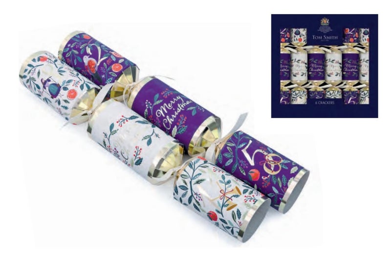 TOM SMITH 12 Days Of Christmas Premium Crackers 6 X 14" - Image 1