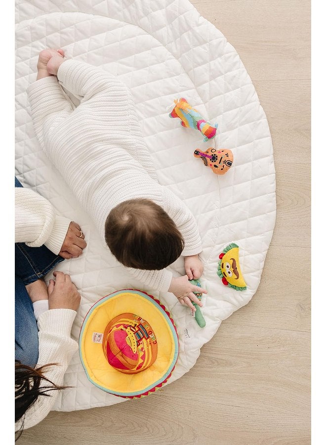 Genius Baby Toys My First Cinco de Mayo Toy - Hispanic Heritage Month Gift - Latin & Mexican Heritage Playset with Sombrero & 4 Sensory Toys (Taco, Maraca, Guitar, Donkey) - Colorful Keepsake Gift for Babies - Image 5