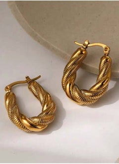 18k Gold Plated Stainless Steel Earring For Women - pzsku/ZDA537C3C7E6BB7DBC1D2Z/45/_/1722452966/8df9387d-a580-4d67-8328-015690603f6f