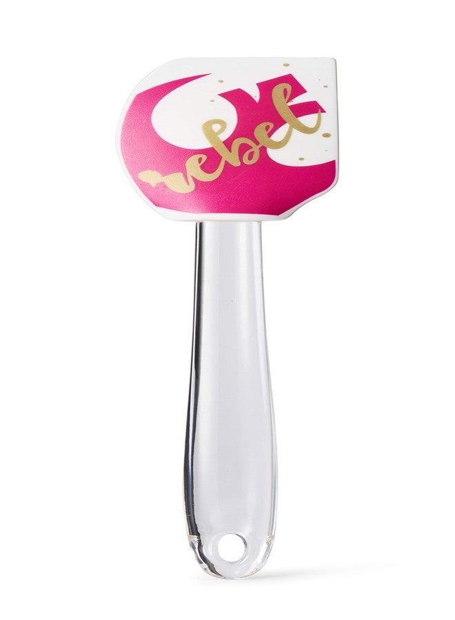 Seven20 Star Wars 11-Inch Silicone Spatula - Cute Home Kitchen Baking, Cooking Utensil - White & Pink Rebel Design - Oven-Safe Household Grilling Gadget - Fun Novelty Christmas Gifts For Men, Women, Cooks - Image 1