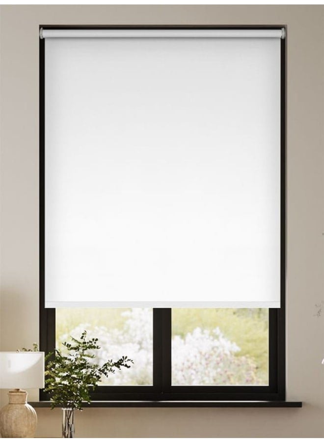 بانيكس  ستائر بلاك اوت ابيض 125W x 125H سم  - Image 1