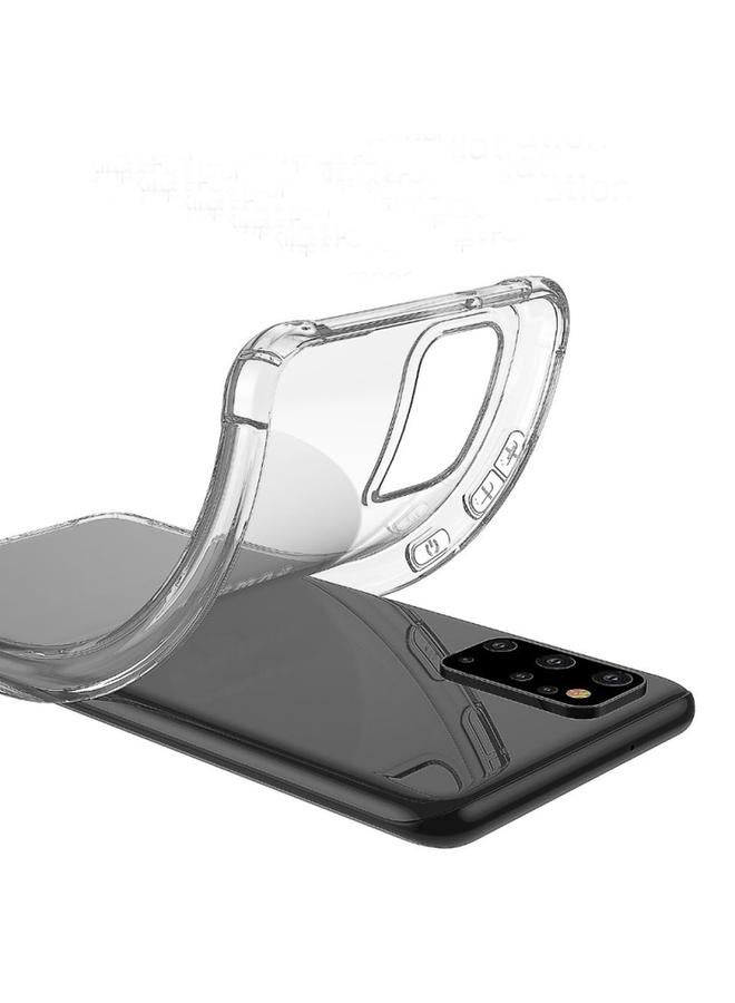 اس-توب جراب لهاتف Samsung Galaxy A31، جراب هاتف TPU شفاف فائق النحافة ومضاد للسقوط بأربع زوايا - Image 4