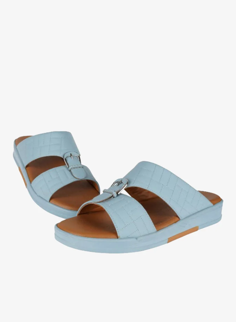 Barjeel Uno L Blue Barjeel Uno Mens Elegant Sandals SP-115 Light Blue for Men | Best Price UAE