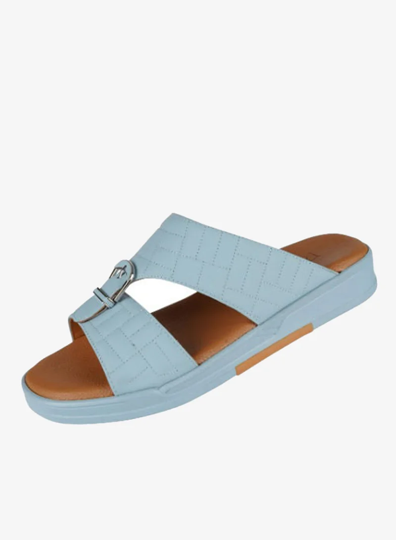 Barjeel Uno L Blue Barjeel Uno Mens Elegant Sandals SP-115 Light Blue for Men | Best Price UAE