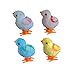 YUERFEILA Bunny and Jumping Chick Toys Easter Wind Up Chick and Chicken Hopping Windup Toy for Kids Toddlers Party Favors Goody Bag Fillers Gifts - Image 2