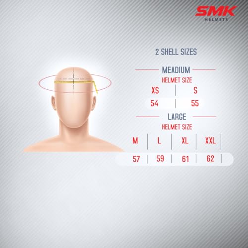 SMK Helmets SMK Stellar Sports Adox Helmet ISI, DOT & Ece-06 Certified Full Face Helmet - Image 2
