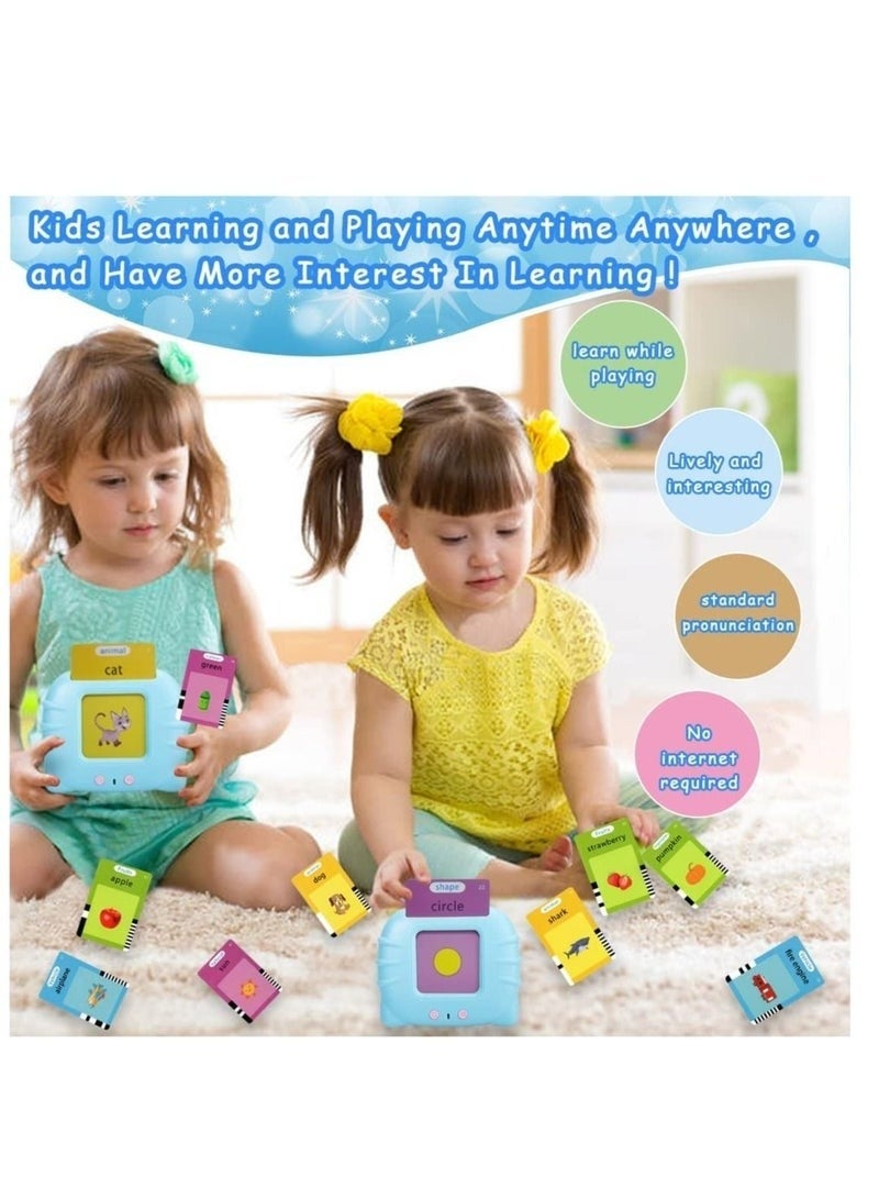 بطاقات تعليمية للأطفال الصغار، ألعاب تعليمية للأعمار من 1 إلى 6 سنوات، لعبة تعليمية لمرحلة ما قبل المدرسة، لعبة علاج النطق للأطفال، 112 بطاقة تعليمية للأطفال، 224 كلمة بصرية - Image 2