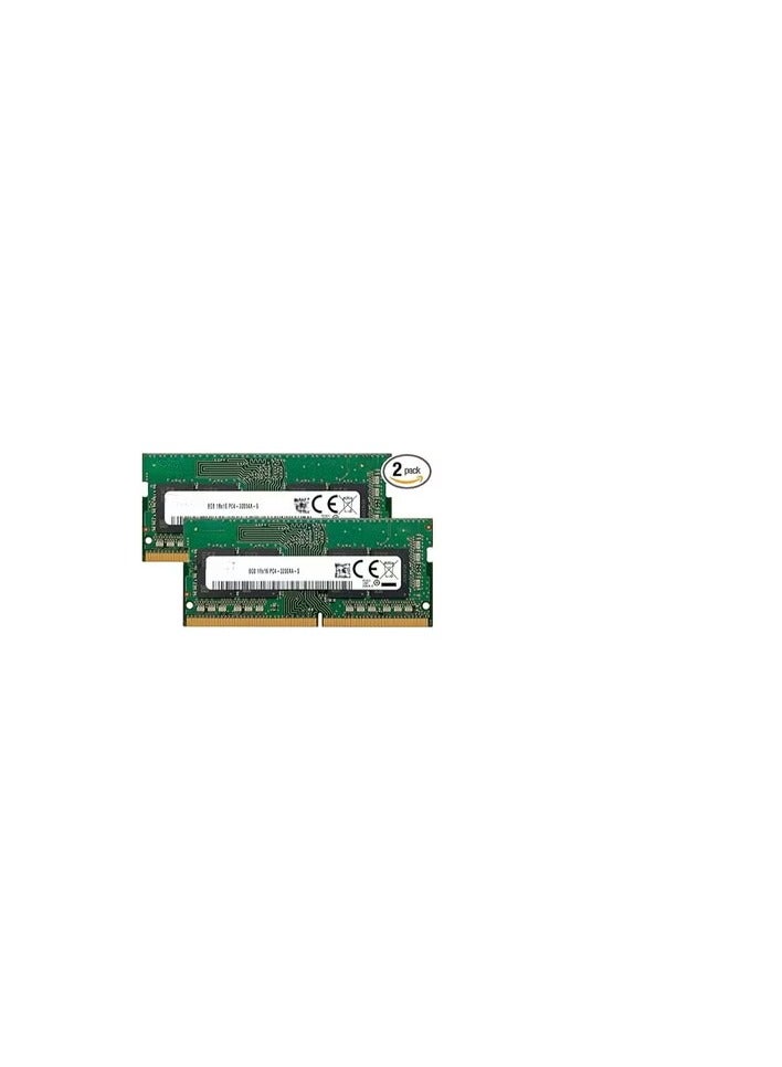 16GB (2x8GB) DDR4 3200MHz Laptop RAM – PC4-25600 SODIMM, 260-Pin, 1.2V, Single Rank