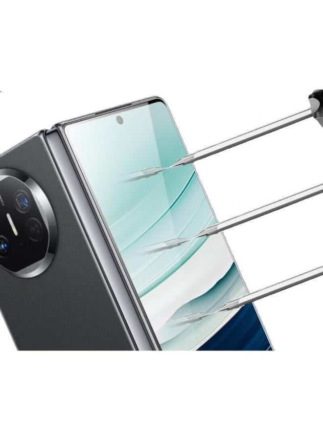 Freeson Huawei Mate X5 Screen Protector, High Definition Water Gel Ceramic Film For Inner And Outer Screen, Full Screen Scratch-Resistant Flexible Phone Protection Film [2-Pack] - Image 3