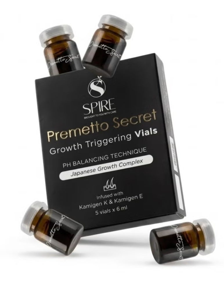SPIRE Premetto Secret Growth Triggering Vials 5 VIALS *6 ML