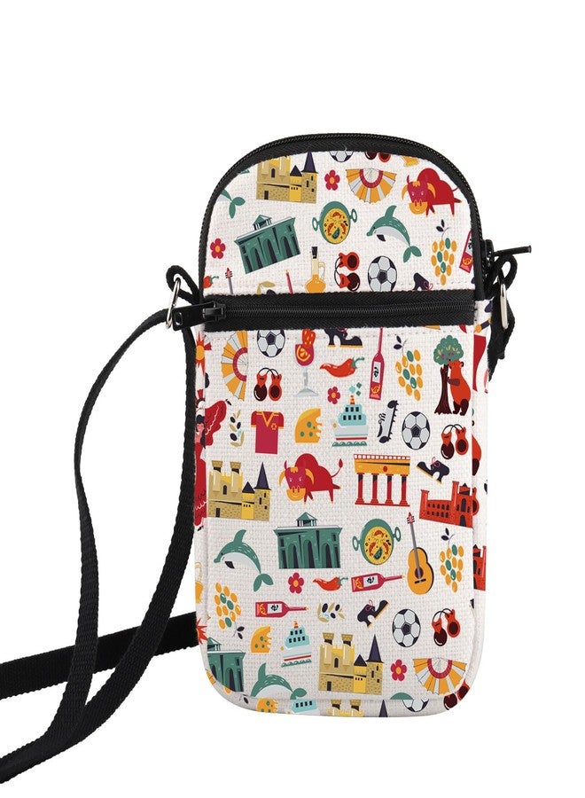 HOLLP Spanish Mom Crossbody Bag Madrid Souvenir Gift Madrid Spain Travel Small Sling Bag Spain Lover Gift (MADRID) - Image 4