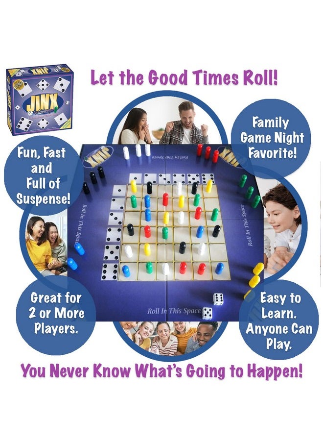 Game Development Group Jinx - Fast and Fun Board Game of Chance Where The Luck of The Roll Determines Your Fate - Game Night Fun for Family & Adults  - Image 3