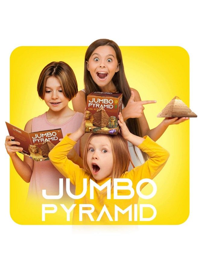 XX Toys Ancient Egyptian Pyramids Dig Kit Gem Excavation Set Stem Science Educational Toys Archaeology Gifts For Boys & Girls - Image 5