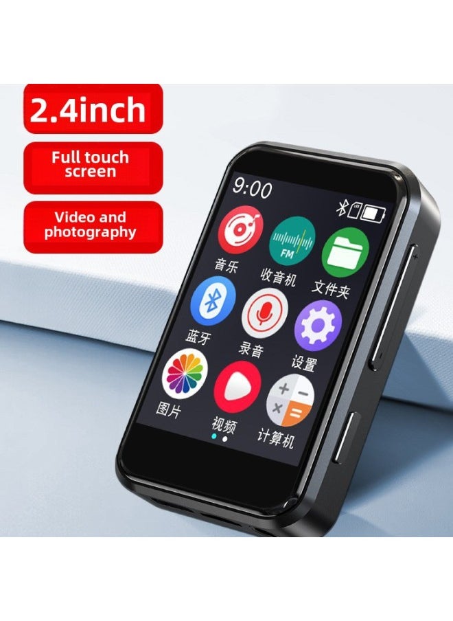 Generic - 2.4inch Product A50 Can Take Pictures Mp3 Touch Screen Mp4 Student E-book Mp5 Music Video Player-Body Color:Chinese Black [ 2.4inch IPS Color Screen + Photo + Camera + Music + E-book]-Memory Capacity:64GB - Image 1