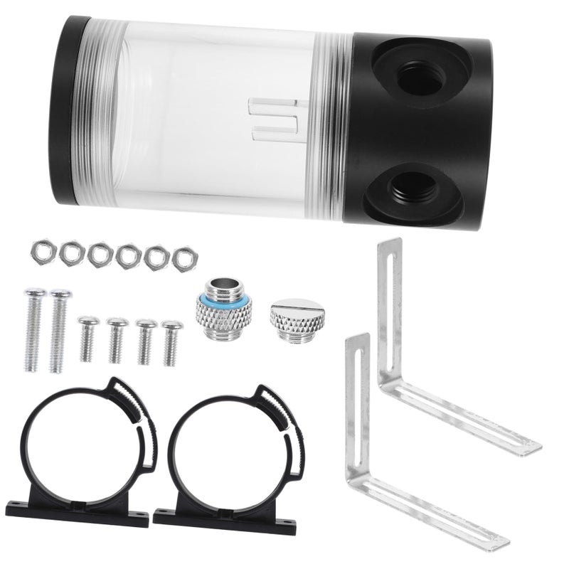 1 Set Transparent Water Cooling Tank With Sturdy Stopper For Custom Liquid Cooling Systems Easy Installation Modern Design - Image 2