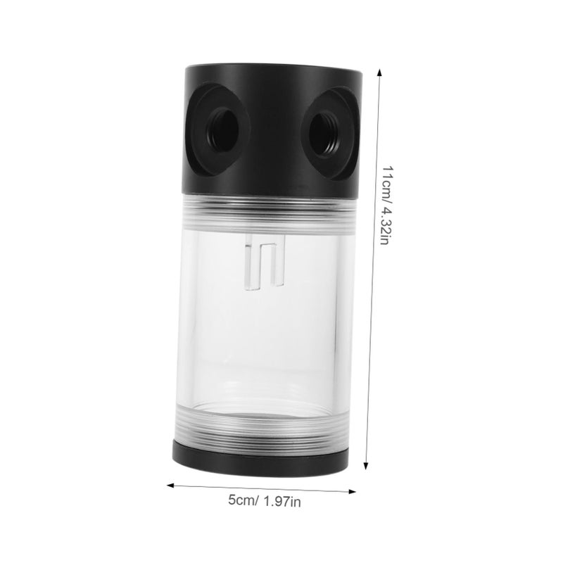 1 Set Transparent Water Cooling Tank With Sturdy Stopper For Custom Liquid Cooling Systems Easy Installation Modern Design - Image 3