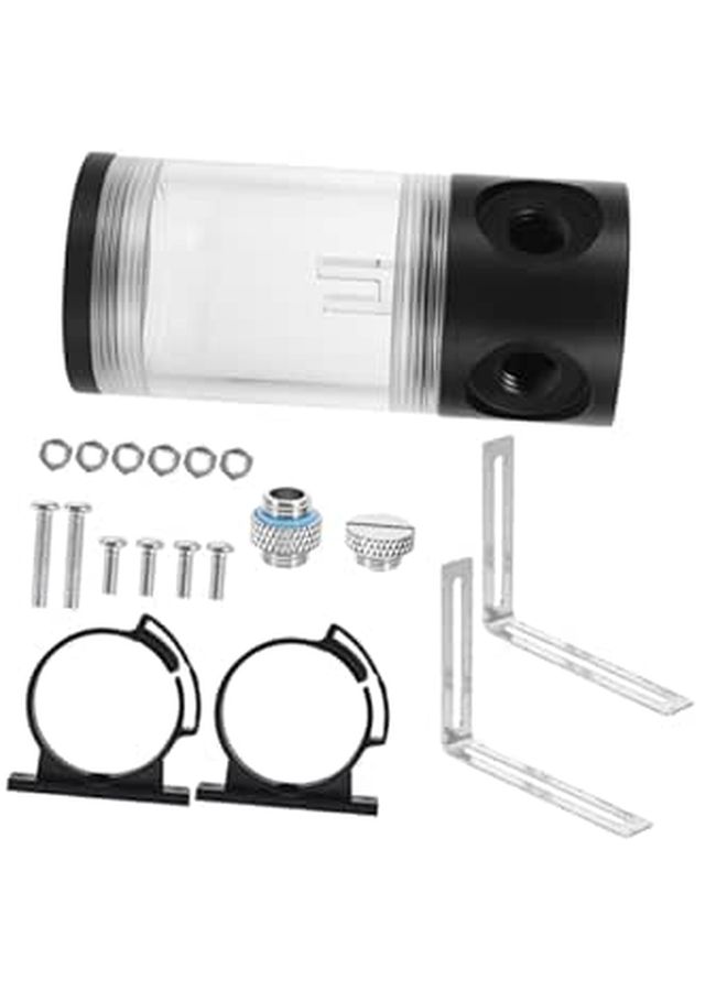 1 Set Transparent Water Cooling Tank With Sturdy Stopper For Custom Liquid Cooling Systems Easy Installation Modern Design - Image 1