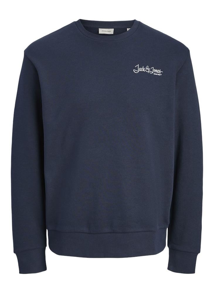 JACK & JONES Logo Regular Fit Crew Neck Sweatshirt - Image 5