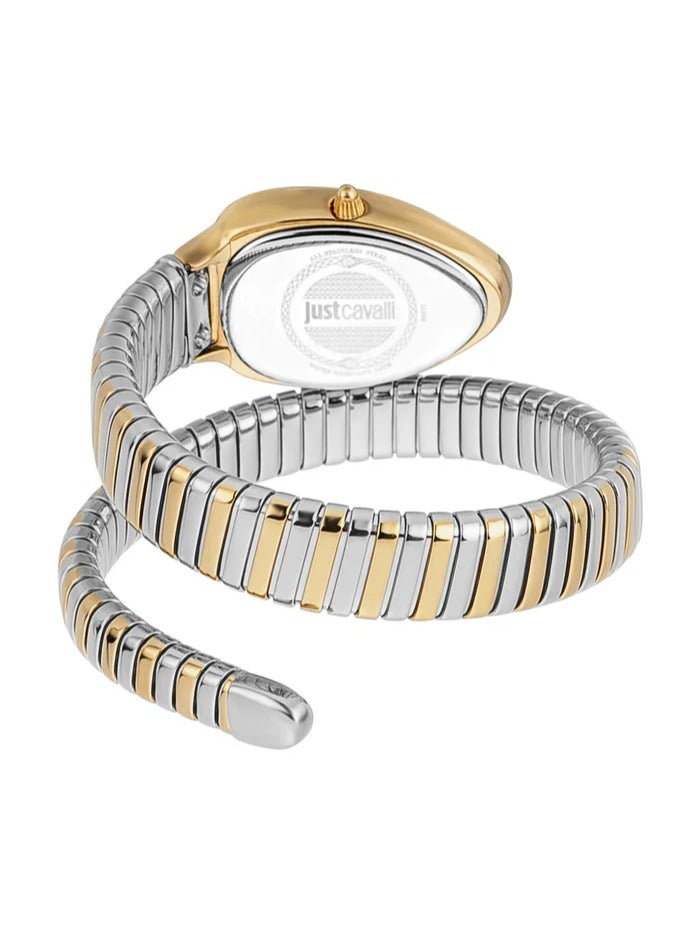 JC Just Cavalli Ladies Serpente Metallica Watch (JC1L208M0065) - Image 2