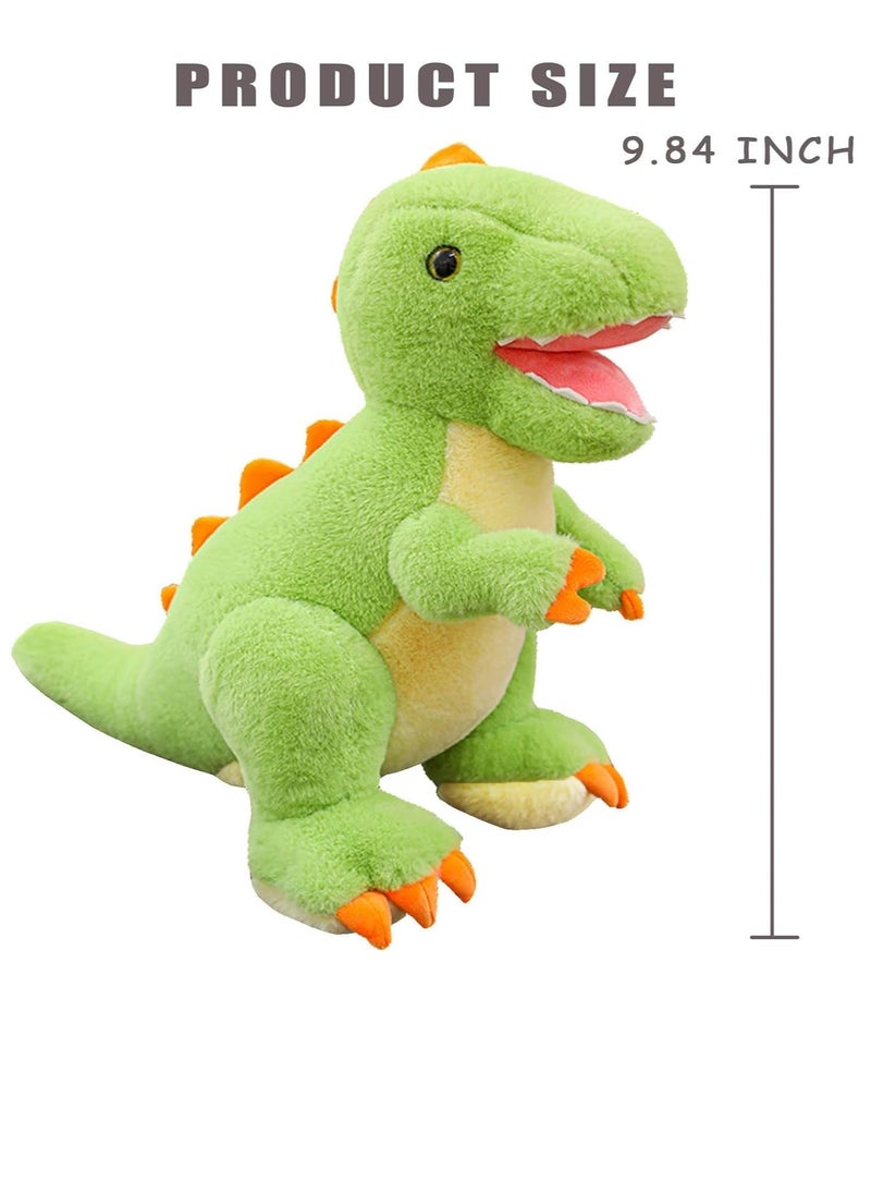Excefore Cute Dinosaur Stuffed Animals Plush Toys,9.84 Inch Tyrannosaurus Plushies,Great Birthday Gifts for 3 4 5 6 7 8 Year Old Boys Girls (Dinosaur)  - Image 5