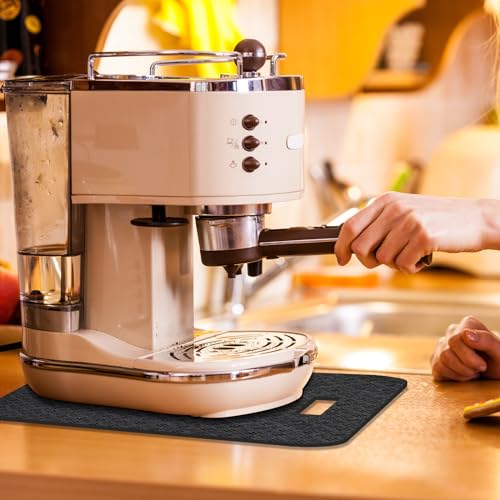 Anpuimult 4 PCS Heat Resistant Mat with Sliding Function for Air Fryer Mat,12 * 14in Countertop Protector Mat Coffee Maker Mat and Oven,Suitable for most kitchen Electric appliance - Image 3
