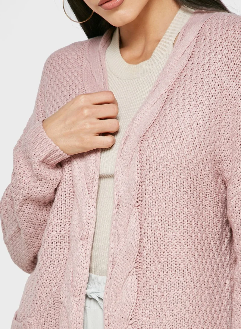 ELLA Open Front Cardigan
