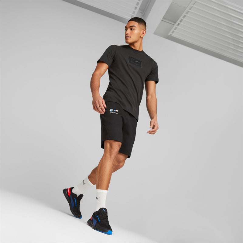 PUMA BMW M Motorsport Mens Black Sweat Shorts - Image 5