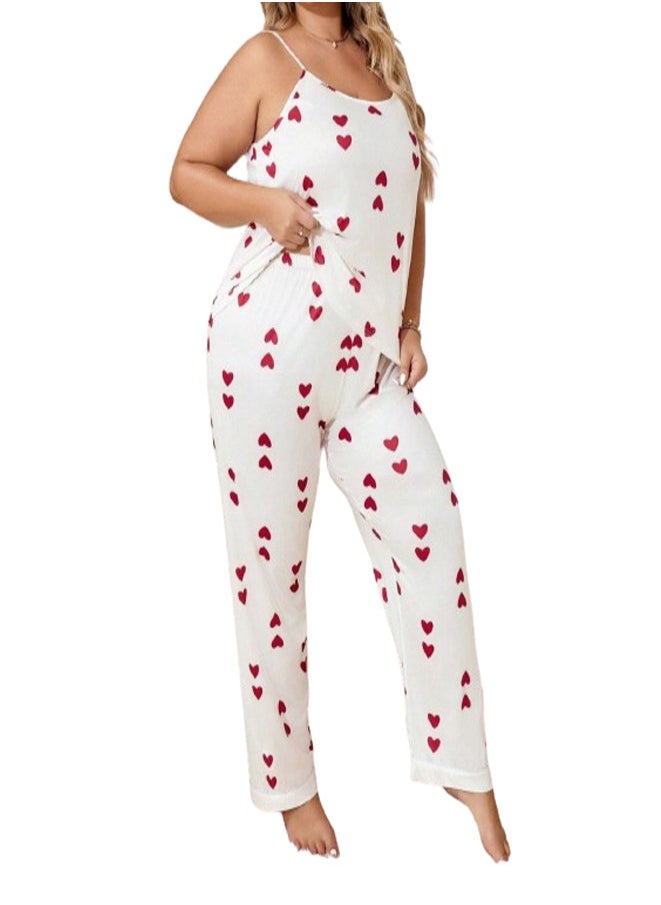 Generic - Suspender pajamas Big Size - white - Image 1