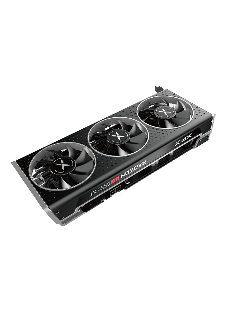 XFX - XFX SPEEDSTER MERC308 RADEON RX 6650XT BLACK Gaming Graphics Card with 8GB GDDR6 HDMI 3xDP, AMD RDNA™ 2 - Image 1