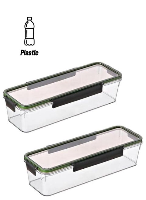 Pasta Storage Container, Pasta Storage Container, Transparent, Noodle Storage Box, Pasta Case, Rectangular Spaghetti Long Noodle Storage Bin, Airtight, Moisture-Proof, Cinch Storage, Airtight