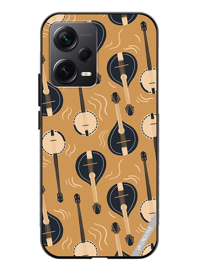 VR CREATIVE Protective Case Cover For Xiaomi Redmi Note 12 Discovery Mandolin Or Domra International Music Copy Design Multicolour - Image 1