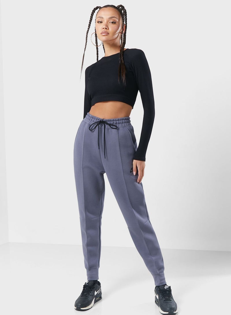 Nike Nsw Tech Fleece Mid Rise Joggers - Image 1