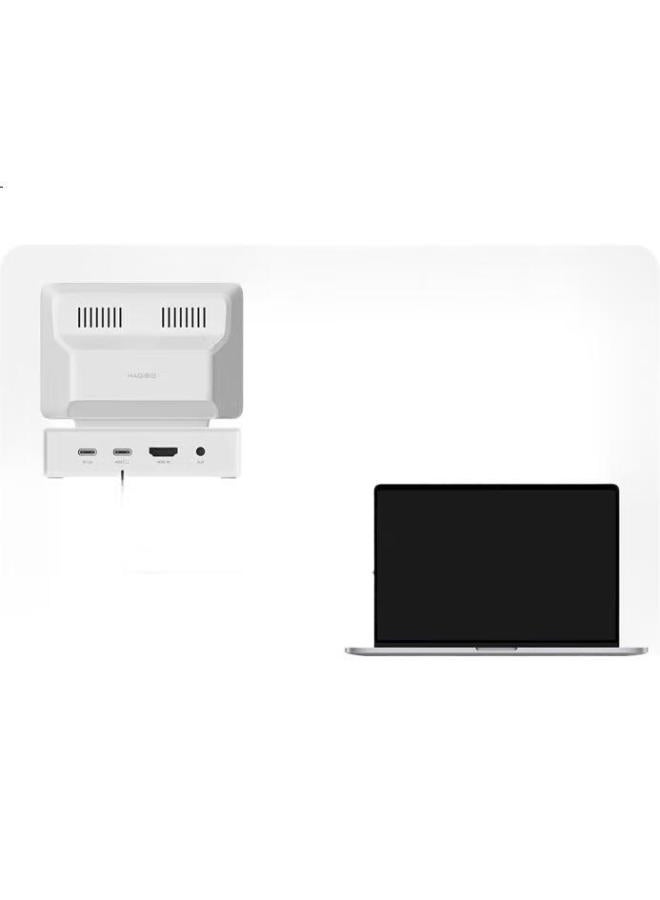 Hagibis Laptop Docking Station With Secondary Screen Usb-C Notebook Macbook Display Converter Aida64 Host Cpu Temperature Monitor - Image 1