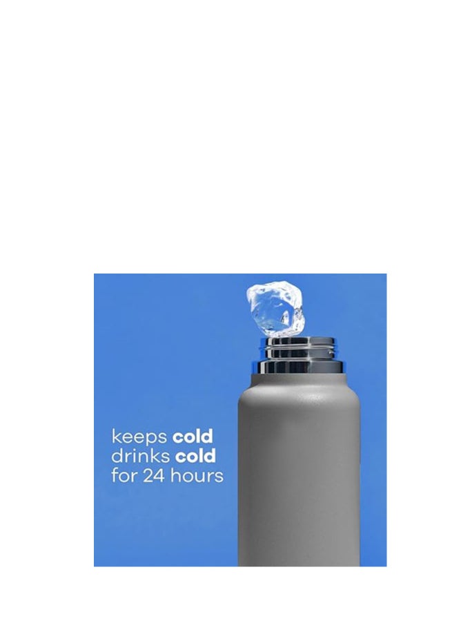 Hydro Flask - Hydro Flask Wide Mouth Straw Lid - Stainless Steel Reusable Water Bottle - Vacuum Insulated, Dishwasher Safe, BPA-Free, Non-Toxic - Image 1