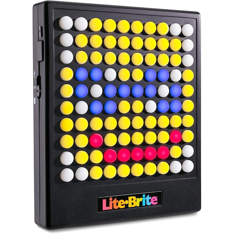 Lite Brite Basic Fun  Touch - Create, Play and Animate - Light Up Portable Stem Sensory Learning Toy - Ages 6+ - Image 2