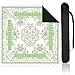 Bornerwhite Chinoiserie Mahjong Mat with Black Carrying Bag 315 x 315 Inches Multi Purpose Game Table Cover Anti Slip and Noise Reduction for Mahjong Poker Board Card Dominoes GamesGreen - Image 2