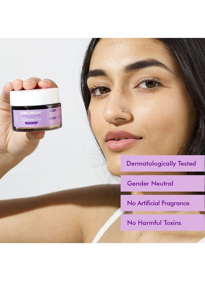 CONSCIOUS CHEMIST - Pore Refining Face Mask For Bright And Clear Skin With Niacinamide & Berry Extracts; 50G - Image 1